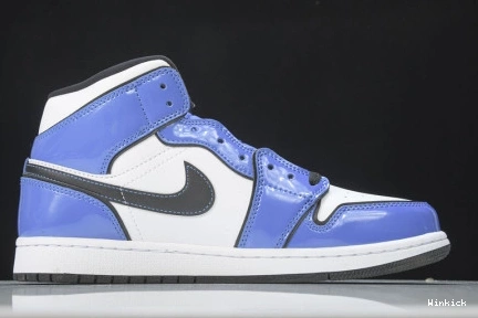 'SIGNAL JORDAN AIR SE DD6834-402 MID 1 BLUE' 0716